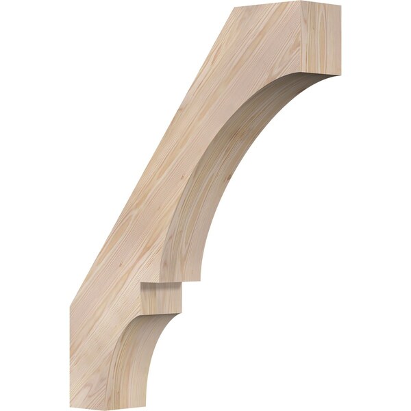 Ekena Millwork 5 1/2"W x 28"D x 36"H Balboa Smooth Knee Brace, Douglas Fir BRC06X28X36BOA00SDF - main